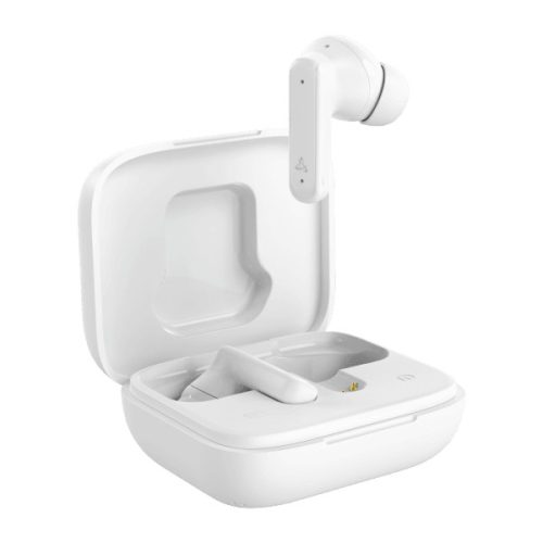 SBOX EB-TWS08-W Bbluetooth v:5.4 fülhallgató mikr.toucLCD, fehér, BR+EDR+BLE