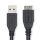 Nedis CCGL61500BK10 USB3.2 - micro-B (micro B) kábel, 5 Gbps, 1m, (USB3.1, USB3.0, USB2.0)