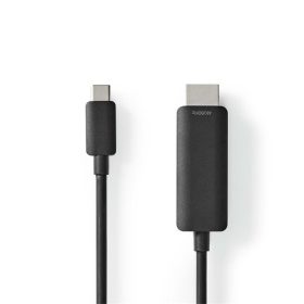   Nedis CCGL64655BK20 USB C (USB-C) - HDMI kábel, USB 3.2 Gen 1, 4K@60Hz, hossz 2m