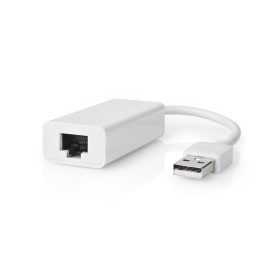   Nedis CCGB60950WT02 USB hálózati adapter, USB 2.0 - RJ45, 100 Mbps