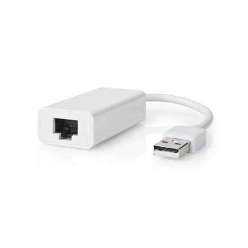 Nedis CCGB60950WT02 USB hálózati adapter, USB 2.0 - RJ45, 100 Mbps