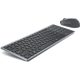DELL Pro Plus Wireless Keyboard and Mouse-KM7120W - HUN - Black